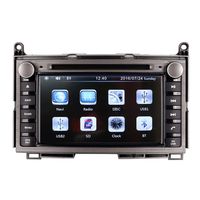 7 Inch Touch Screen Car GPS Navigation for TOYOTA Venza 2008-2016 Stereo DVD Player Video Radio Audio Bluetooth Steering Wheel Control AUX IN+Free Rear View Camera+Free GPS Map of USA