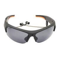 Bluetooth Sunglasses Camera for Men Built-in 32GB Memory Card Full HD 1080P Video Recorder Camera with UV Protection Polarized Lens for Driving Riding Fishing Motorcycle and Outdoor Sports