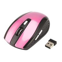 Exiao 2.4GHz Wireless Mouse Portable Intelligent Gaming Mouse Optical Rolling Gamer Mice USB Receiver for PC Laptop Computer
