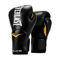 Everlast Elite Pro Style Training Gloves, Black, 16 oz