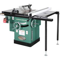 Grizzly Industrial G1023RLWX - 10" 5 HP 240V Cabinet Left-Tilting Table Saw