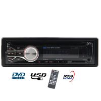 Eincar Car Audio Stereo 1 DIN in Dash 12V Fm Receiver with USB Mp3 Radio CD DVD Player & USB SD Input AUX Receiver + Remote Control