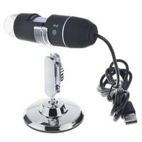ABLEGRID 50-500X 2MP USB 8 LED Light Digital Microscope Endoscope Camera Magnifier