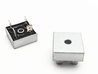 2pcs KBPC3510 Metal Case Single-Phase Bridge Rectifier 1000V 35A