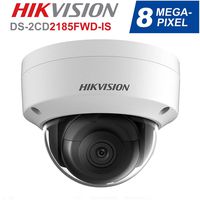 8MP POE IP Camera H.265 DS-2CD2185FWD-IS Security Dome Camera Built in SD Slot, up to 128 GB, IP67 120dB WDR International Version (2.8mm Lens)
