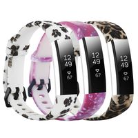 kiugi Alta/Alta HR Bands Strap Wristband Replacement Accessory for Men Women Band -Colorful Pattern Fun Strap Bracelet Replacement for Fitbit Alta/Alta HR