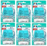Toilet Duck Cool Mist Liquid Rim Block (Pack of 6)