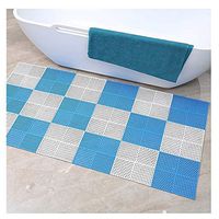 GHHZZQ Shower Stall Mat Non-Slip Splice Tasteless Swimming Pool Bathtub Mats Foot Pad Bathhouse, 16 Colors, 30x30cm, 0.9 cm Thick, 2 Pieces (Color : G, Size : 2-Tiles)