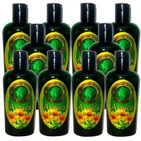 (Pack of 10) 4oz ARNICA Montana Oil Extract - HIGH ALTITUDE ORGANICS - Muscle & Joint Pain - Anti-inflammatory Neck & Back Pain Relief, Sprains, Fractures, Sunburn, Bruise, Sore Muscles Remedy, Sports