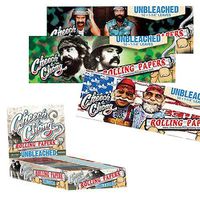 Cheech & Chong Unbleached Rolling Papers - 1 1/4 Size (6 Packs)