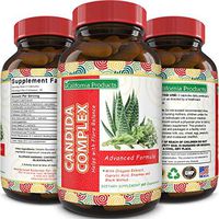 Candida Cleanse Support For Men And Women - Pure Immune System Booster - Acidophilus - Oregano - Caprylic Acid - Anise - Protease - Cellulase - Potent Candida Complex - Natural Enzymes