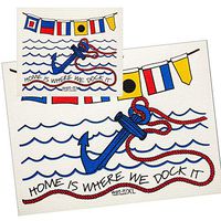 Wet-It! Swedish Dishcloth Set (Boat Dock XL and Regular, Set of 2)