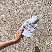 LILIXNX Can Alleviate Your Soreness, hot Water Bottle Filling Female Portable Warm Water Bag Warming Belly Portable Hand Warmer