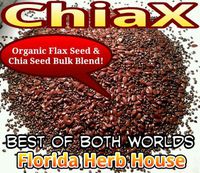ChiaX - Organic Chia Seed/Flax Seed Bulk Blend (4 oz - 1/4 lb)