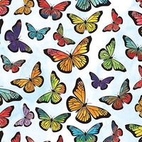 Gift Wrapping Fluttering Monarch Butterfly Tissue Paper