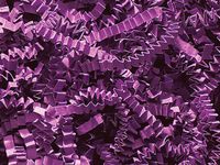 Crinkle Paper Shred for Packaging Gift Box/Basket Filler 10-Ounce Bag Bulk Buy !! Choose Color (Plum Purple)