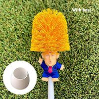 Tenrry 1 Pcs Donald Trump Toilet Bowl Brush Funny Gag Gift Toilet Great Again