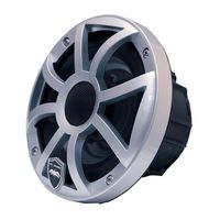 Wet Sounds Revo8 8-Inch 300W Silver LED Full Range Marine Speakers