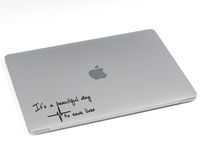 Decals Stickers It's a Beautiful Day to Save Lives Derek Quote Grey's Anatomy Heart Stethoscope