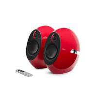 Edifier USA e25HD Luna Eclipse HD 2.0 Bluetooth Speakers with Digital Optical Input (Red)