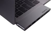 Tovatec OR0702 Aluminum USB C Hub Adapter, Space Gray