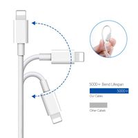 iPhone Charger, Atill 3Pack 3FT 6FT 10FT Charging Cord Compatible with iPhone X 8 8Plus 7 7Plus 6s 6sPlus 6 6Plus SE 5 5s 5c iPad iPod & More (Black)