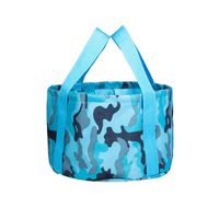 Lantusi Outdoor Portable Ultra-light Camping Wash Basin Foldable Basin Bucket Buckets