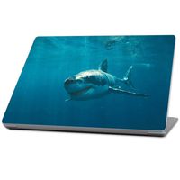 Mightyskins Skin Compatible with Microsoft Surface Laptop (2017) 13.3" - Shark | Protective, Durable, and Unique Vinyl Decal Wrap Cover | Easy to Apply, Remove, and Change Styles | Made in The USA