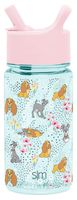 Simple Modern Disney 16oz Summit Kids Tritan Water Bottle with Straw Lid for Toddler - Dishwasher Safe Travel Tumbler - Disney: Lady and The Tramp