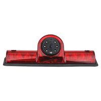 Misayaee Car Third Roof Top Mount Brake Lamp Camera Brake Light HD Rear View Backup Parking Camera for Nissan NV 1500 2500 3500 NV Cargo Van(2012-2019) Transporter