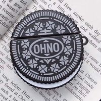 SosoJustgo2 Airpods 1&2 Couple Protective Case, 3D Cute Cartoon Silicone Storage Case Shockproof Cover Protective Charging Case for Airpods(Oreo)