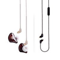 BASN Bsinger Lux in Ear Monitor Headphone Universal Fit Noise Cancelling Earphone for Musician Singer Band Studio Audiophile