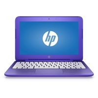 HP Stream 14" HD WLED Business Laptop, Intel Dual-Core Celeron N3060 up to 2.48GHz 4GB RAM 32GB eMMC SSD 802.11ac HDMI USB 3.1 Bluetooth 4.0 Webcam Win 10-Purple (Certified Refurbished)