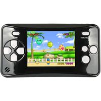 HigoKids Handheld Game Console for Kids Portable Retro Video Game Player Built-in 182 Classic Games 2.5 inches LCD Screen Family Recreation Arcade Gaming System Birthday Present for Children-Black