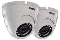 2-Pack Lorex LEV4712BW 4MP BNC Dome Cameras