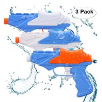 Sotodik 3PCS Water Guns Super Soaker Gun Large Capacity Summer Beach Toys Water Pistol for Kids Best Swimming Beach Games