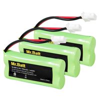 BT183342 BT162342 BT166342 BT262342 BT283342 BT266342 Replacement Battery Pack for Vtech Cordless Phone CS6114 CS6719 CS6124 CS6649 DS6151 AT&T CL4940 EL52300 Handset (3-Pack)