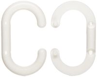 Mr. Chain 50701 White Plastic Master Link, 2" link, 25 Count