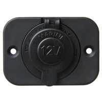 LingSY Waterproof Marine Motorcycle Car Cigarette Lighter Socket Power Outlet 12 Volt