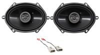 Rear Hifonics Factory Speaker Replacement Kit for 1994-1997 Ford Ranger