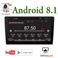 Android 8.1Double Din Car Stereo, Car Radio Audio for Any Vehicle Radio with 9" Screen GPS Navigation Head Unit with Free Camera (for Universal car Radio)