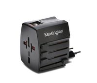 Kensington International Travel Adapter with 2.4 Amp Dual USB Ports (K33998WW)