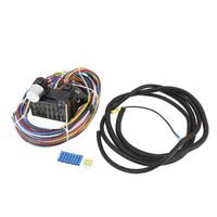 IRONWALLS 12 Circuit Wiring Wire Harness Kit Street Rod Harness Muscle Car Rod Quick Connect