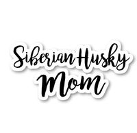 Siberian Husky Sticker Dog Mom Stickers - Laptop Stickers - 2.5" Vinyl Decal - Laptop, Phone, Tablet Vinyl Decal Sticker S3327