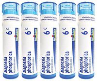 Boiron Magnesia Phosphorica 6C (Pack of 5), Homeopathic Medicine for Abdominal Pain