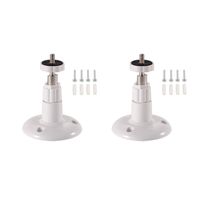 EEEKit 2-pack Outdoor/Indoor Wall Mount for Arlo Pro 2, Arlo Pro, Arlo, Arlo Ultra, Arlo Go Security Camera, 360 Degree Adjustable Ceiling Mount for Reolink RLC-410 / Reolink Argus/Argus 2 CCTV(White)