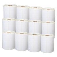 Dymo 1744907 Compatible 4XL Internet Postage 4" x 6" Shipping Labels (12 Rolls)