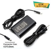 65W AC Adapter Laptop Charger Replacement for Dell Inspiron 11 13 14 17 15 3147 3168 5378 7348 7352 7353 7378 3558 3567 5555 5559 5567 7558 5755 5759 Power Supply Cord-19.5V 3.33A