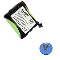 HQRP Cordless Phone Battery for Panasonic KX-TC1460B, KX-TC1460W, KX-TC1461B, KX-TC1481B Cordless Telephone/Extended/High-Capacity/Plus Coaster