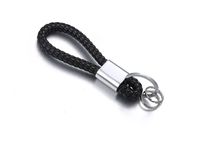 Hand Made Leather Rope Weaving Keychain Car Key Pendant for Mercedes-Benz VW Audi BMW Porsche Jeep Lexus